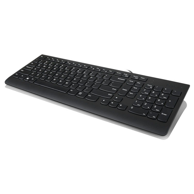 Lenovo 300 USB Keyboard - US English, Tip: Standard, Interfata - imagine 3