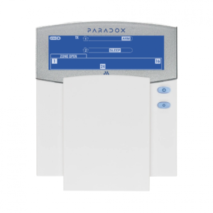 Tastatură LCD 32-Zone, 2 partitii, Wireless • afisaj cu pictograme