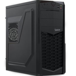 Carcasa Spacer Krypton, Mid Tower NEGRU