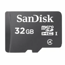 Card de Memorie Microsdhc Sandisk, 32GB, Class 4