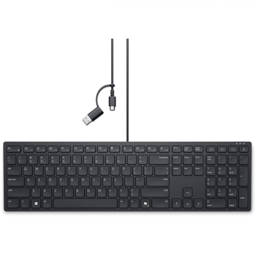 Dell Wired Collaboration Keyboard - KB525C US International (QWERTY)