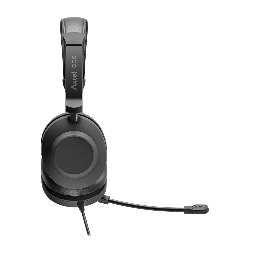 HEADSET AXTEL ONE UC35 STEREO HD AXH-ONE , Corded, Plug&Play - imagine 4
