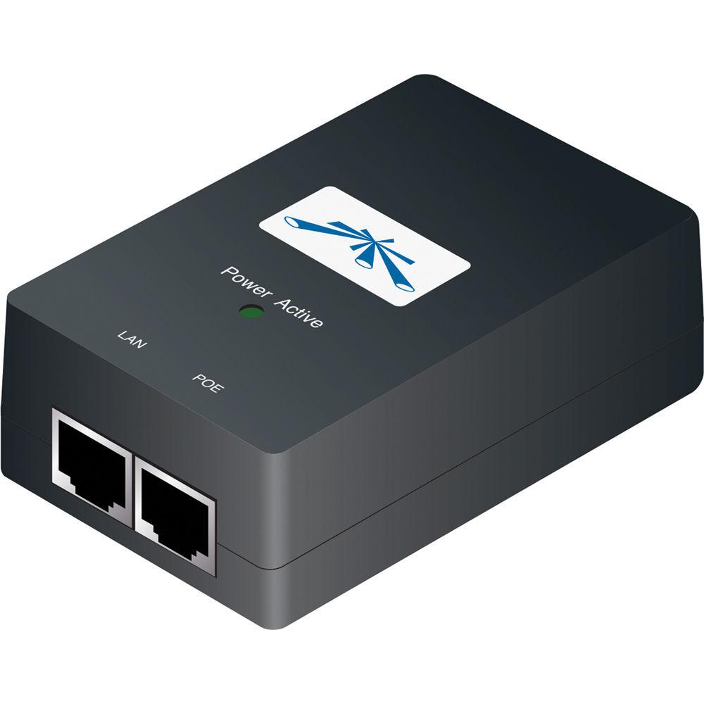 Ubiquiti Poe 48V-24W Gigabit Power Adapter, POE-48-24W-G; GIGABIT LANPort; voltage
