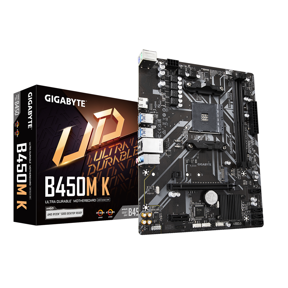 Placa de bază Gigabyte B450M K DDR4 AM4
