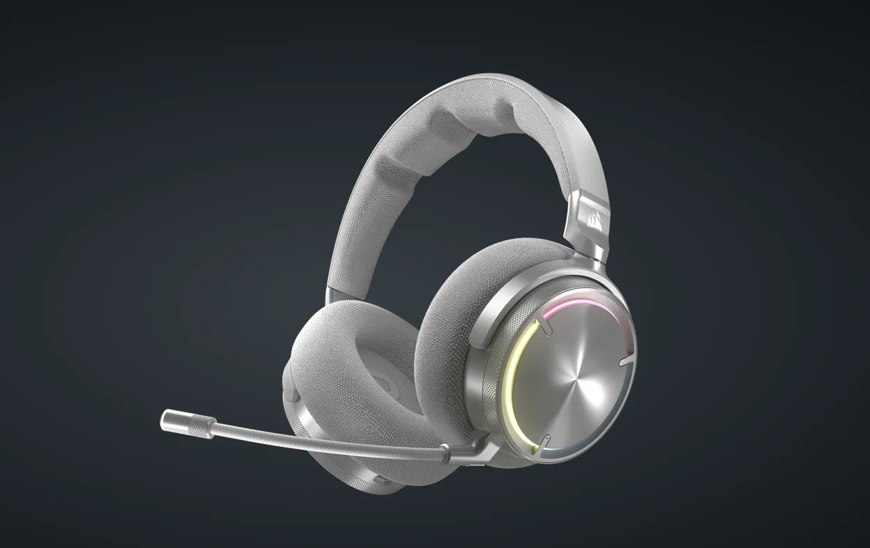 Casti Gaming Corsair Virtuoso Max Wireless Silver