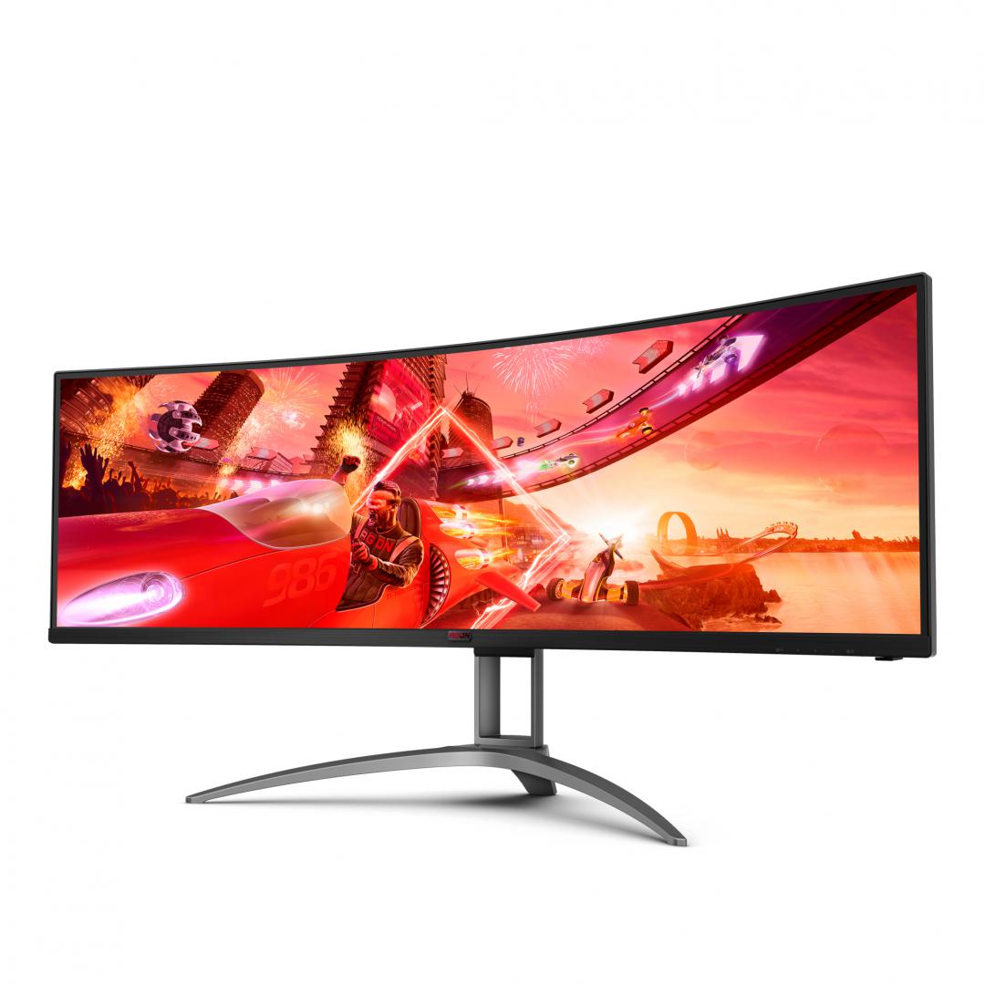 Monitor AOC 48.8" AG493UCX2, Curvature: 1800R, Diagonal (inch): 48.8, Diagonal - imagine 5