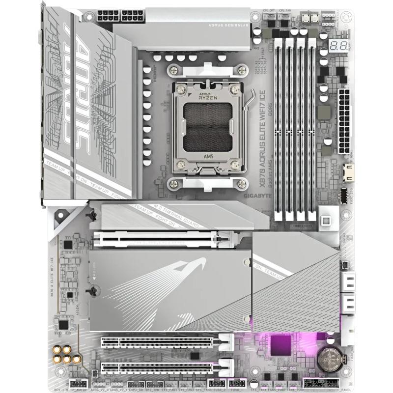 Placa de bază Gigabyte X870 AORUS ELITE WIFI7 ICE AM5 - imagine 3