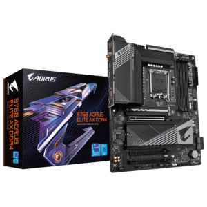 Placa de bază Gigabyte B760 AORUS ELITE AX DDR4 LGA1700