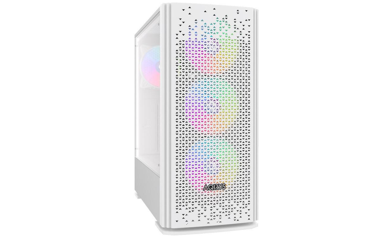 Carcasa AQIRYS Gacrux RGB Mid Tower ARGB ALB - imagine 5
