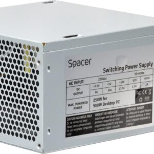 Sursa Spacer ATX 500, 250W for 500 Desktop PC, fan