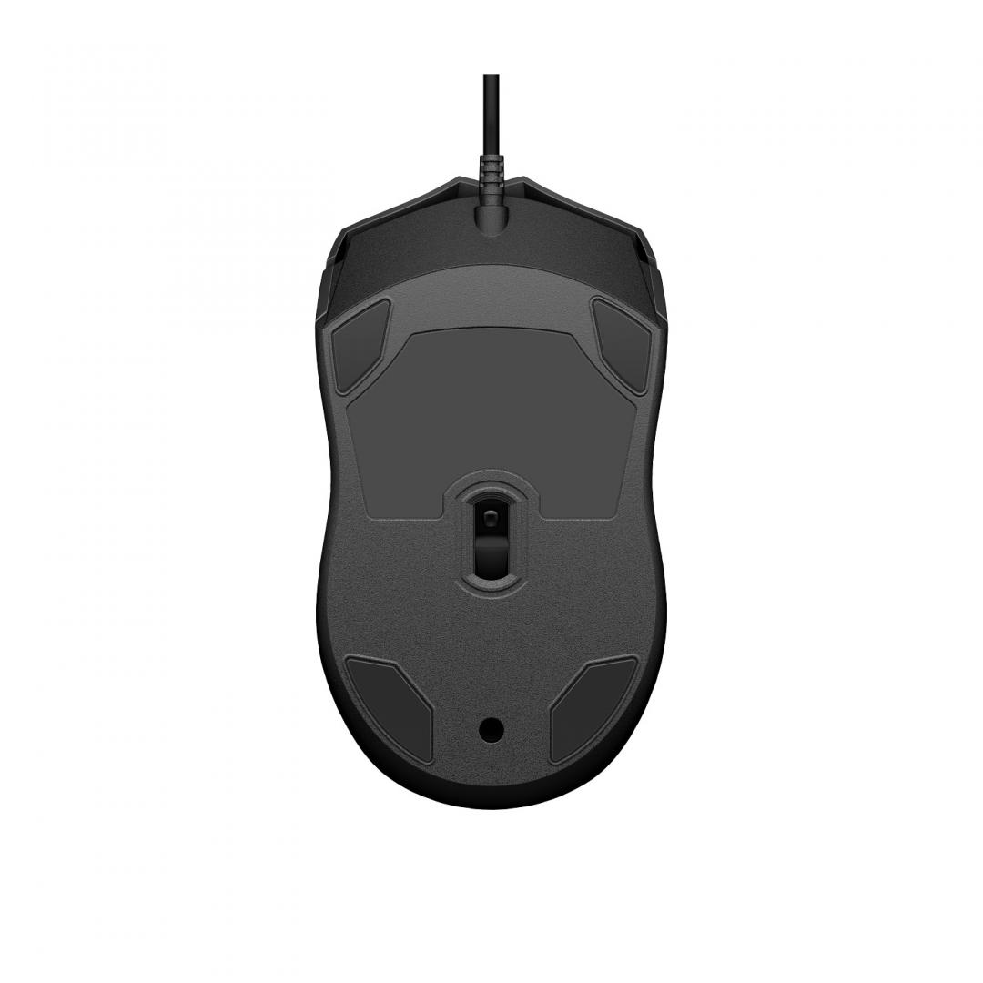 HP MOUSE Wired 105, Culoare: Negru, Dimensiuni: 11.66 x 6.43 - imagine 3