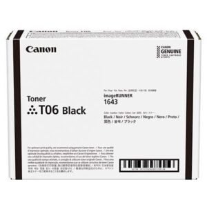 Toner Canon CRG-T06 black, 20.5k pagini, pentru IR Advance 1643I/1643IF.