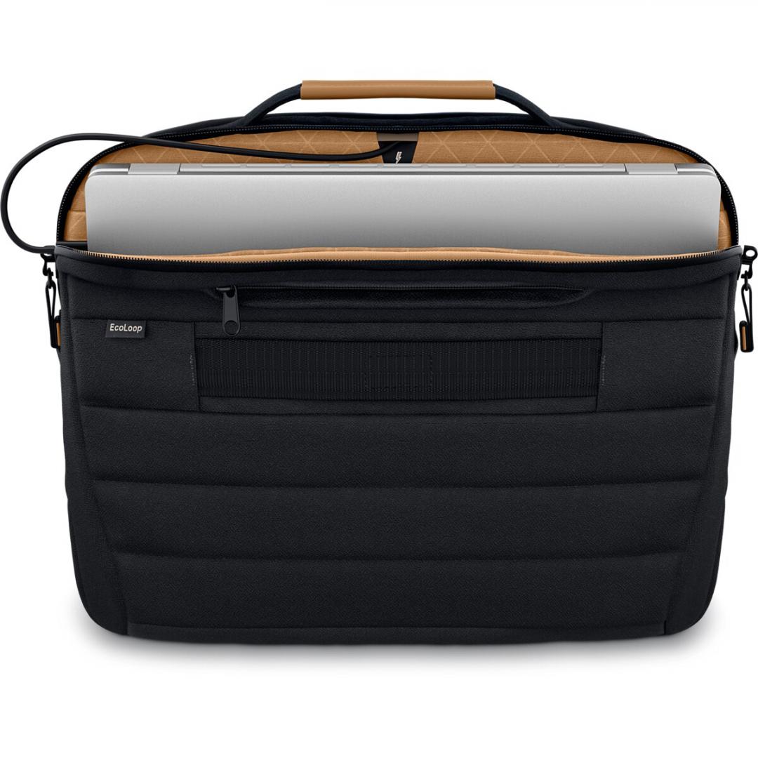 DELL Pro 14-16 Premium Ecoloop Briefcase CC7625 Black - imagine 3