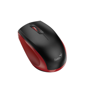Mouse Genius wireless NX-8006S, wireless, negru-rosu