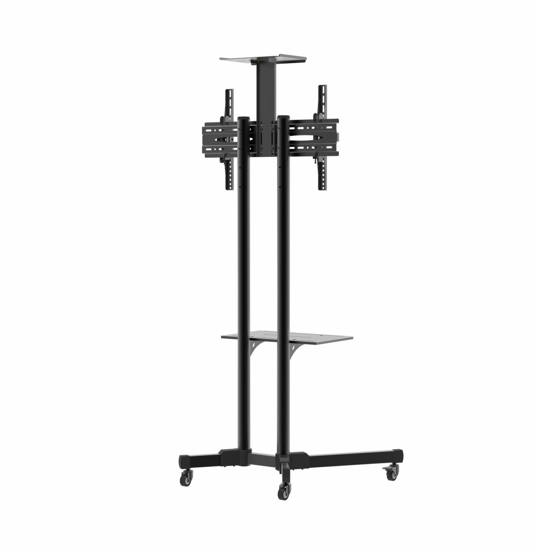 Stand TV Mobil Serioux TV109, Reglabil, 32-70'', VESA 600x400mm, suporta - imagine 4