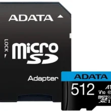 Card de Memorie Microsdxc Adata 512GB Citire 100 MB/s, Scriere