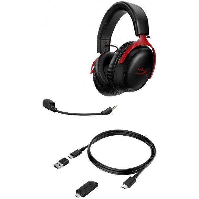Casti gaming wireless HyperX Cloud III, DTS Headphone:X Spatial Audio, - imagine 3