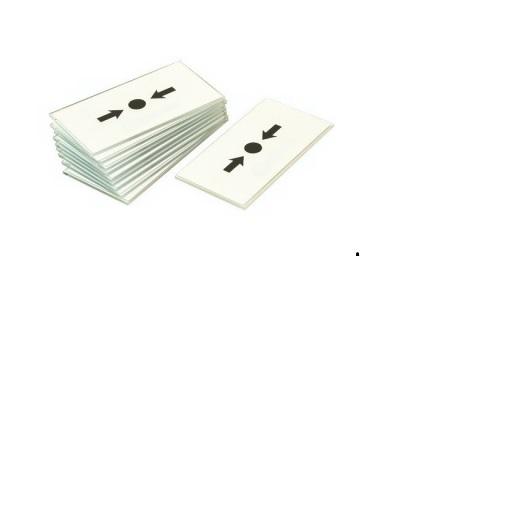 Ecran de protectie din sticla pentru punctele de apel manuale