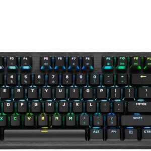 Tastatura Gaming Mecanica CORSAIR K60 PRO TKL RGB TENKEYLESS, Optical,