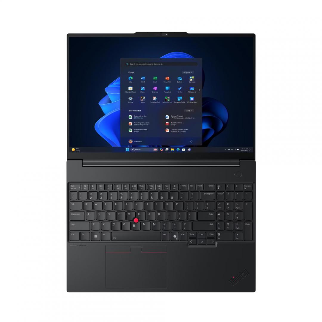 Laptop Lenovo ThinkPad E16 Gen 3 (Intel); 16" WUXGA (1920x1200) - imagine 9