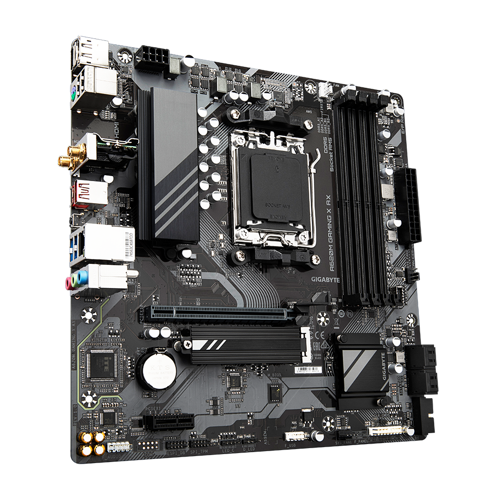 Placa de bază Gigabyte A620M GAMING X AX AM5 - imagine 4