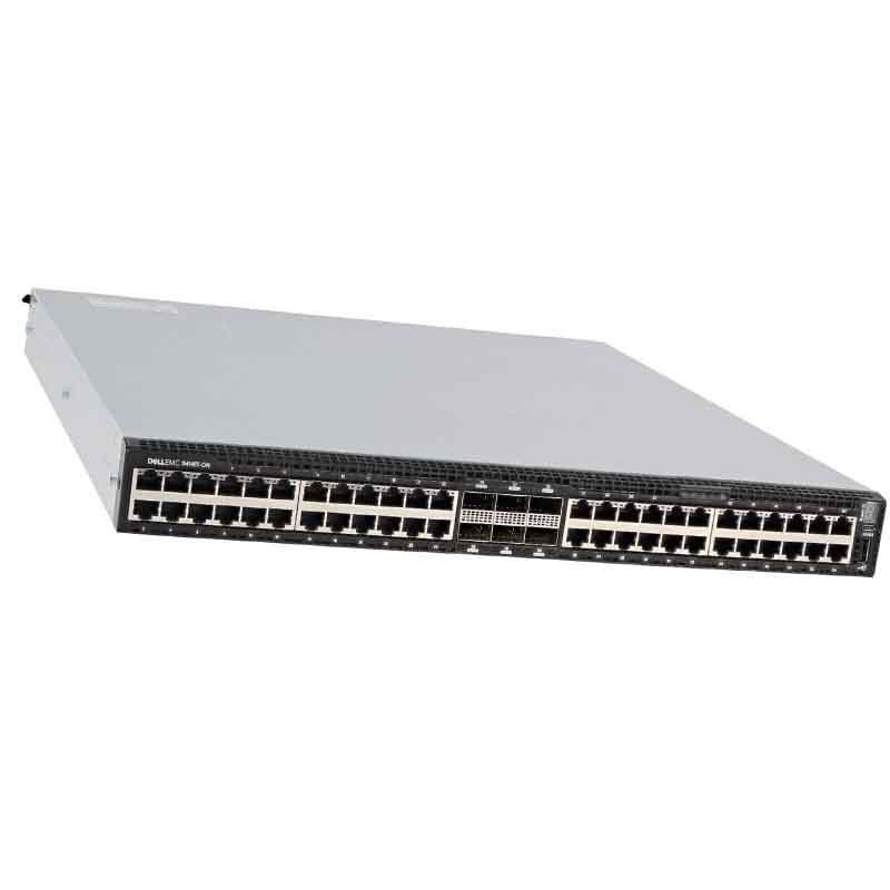 Dell Switch S4148F-ON, 1U, 48x10GbE SFP+, 4xQSFP28, 2xQSFP+, IO to