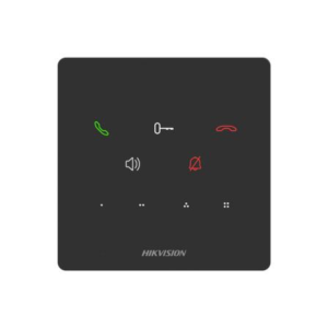 Post interior interfon audio Hikvision DS-KH6000-E1, 9 butoane, microfon inclus,