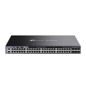 "Omada 48-Port Gigabit Stackable L3 Managed Switch with 6 10GE