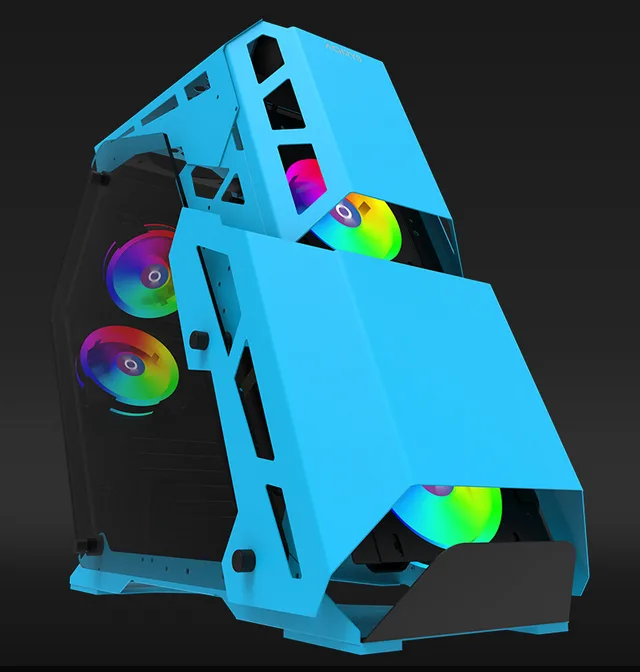 Carcasa Aqirys Procyon Mid Tower Albastru