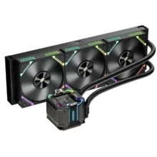 Cooler Procesor 1stPlayer X - Starship 360 - bk - display IPS personalizabil de 2 - compatibil AMD/Intel - negru - 4