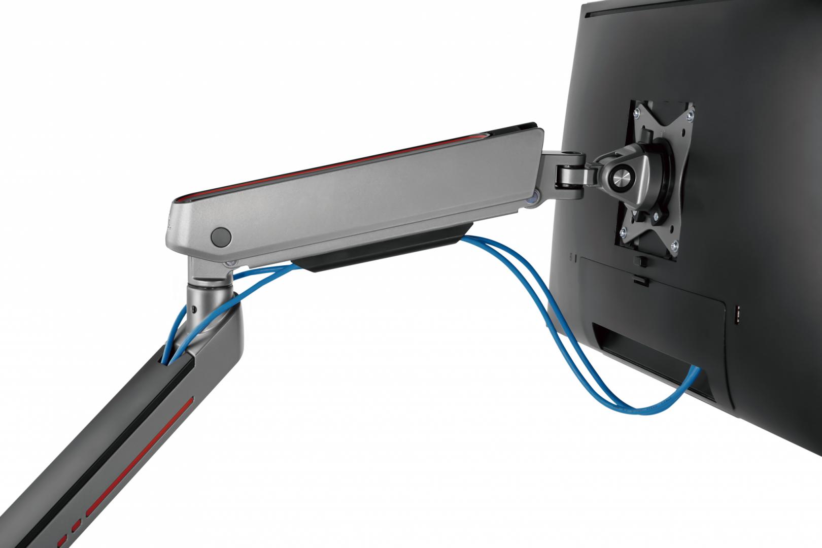 Brat pentru monitor, Material: Oțel, Aluminiu, Plastic, Suprafață finisaj : - imagine 10