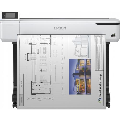 Plotter Epson Surecolor T5100 36", format A0, 4 culori, rezolutie