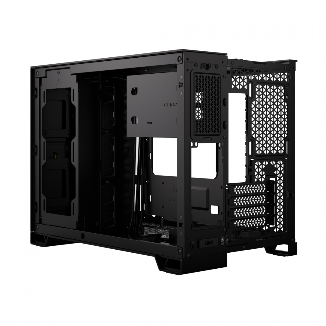 Carcasa CORSAIR 2500X Micro ATX Dual Chamber NEGRU - imagine 5