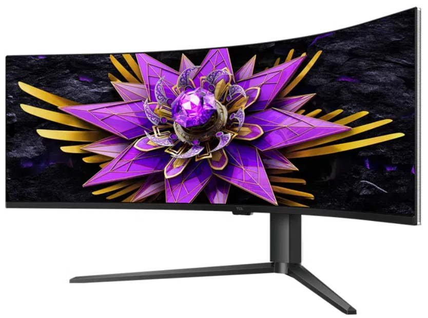 Monitor Gaming Curbat QD-mini LED TCL 57R94 57", Dual UHD - imagine 3