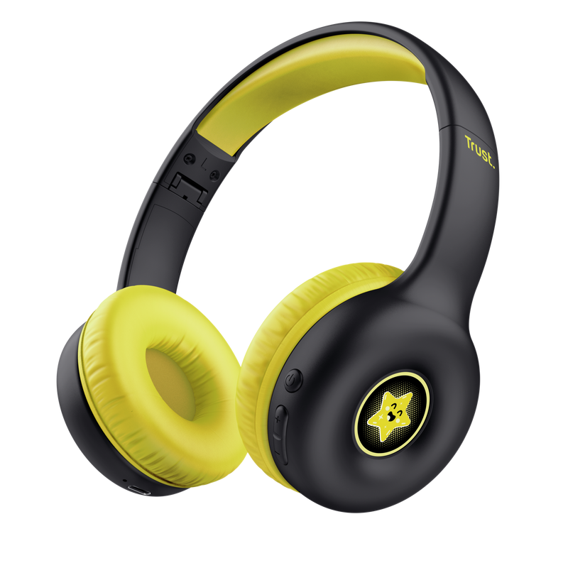 Casti Trust Nouna WS kids, frecventa raspuns 20 Hz -