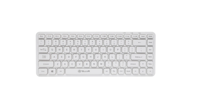 Tastatura wireless Tellur mini, numar tasete 84, dinmensiune 430 x