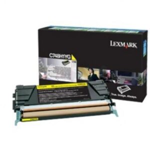 Toner Lexmark C748H3YG, yellow, 10 k, C748de , C748dte ,
