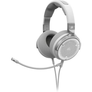 Casti gaming CORSAIR VIRTUOSO PRO WHITE, wired, Headphone Drivers 50mm,