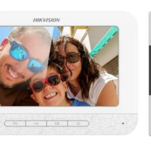 Set videointerfon color Hikvision DS-KIS202T; montaj pe 4fire; setulesteformat din