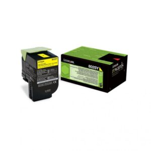Toner Lexmark 80C2SY0, yellow, 2 k, CX310dn , CX310n ,