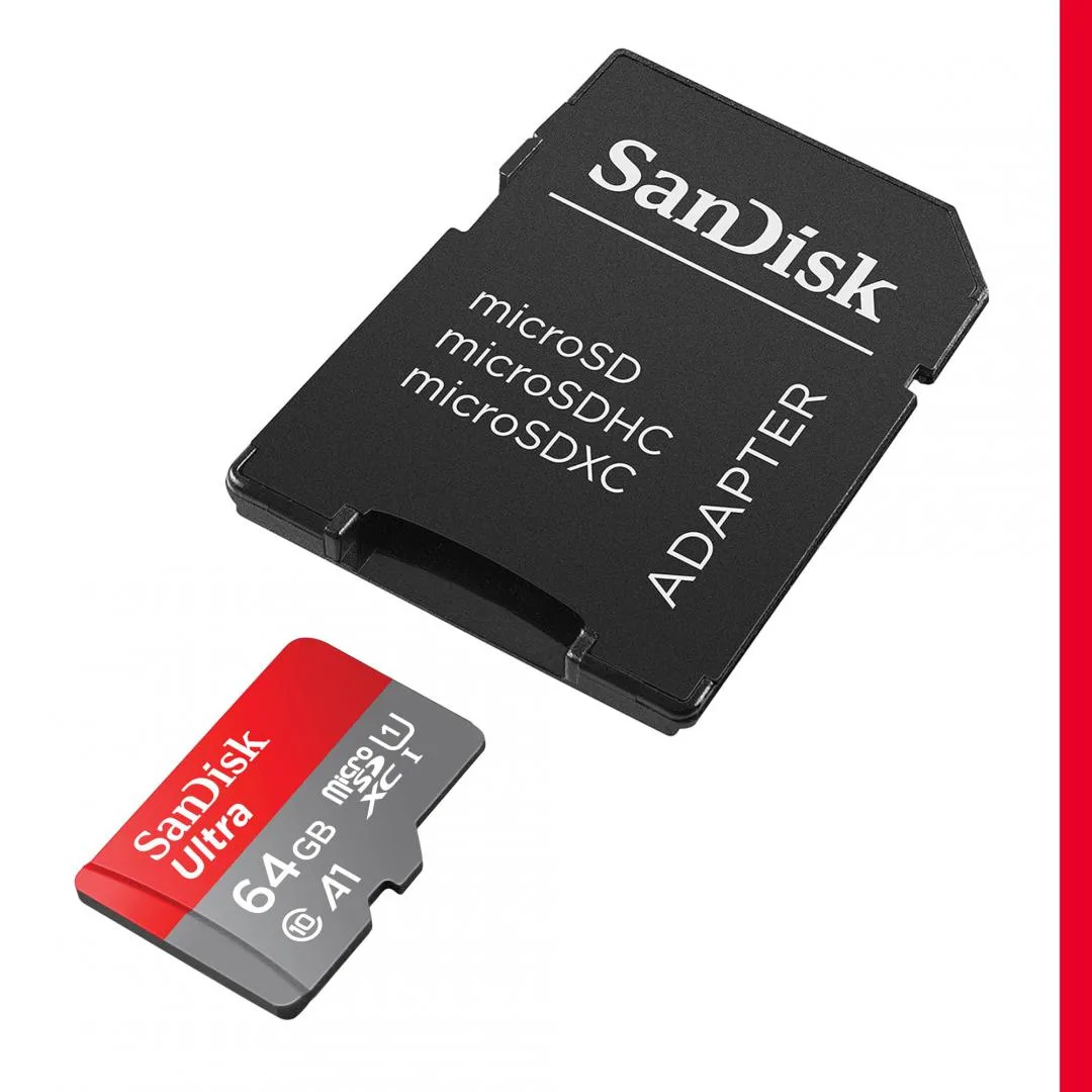 Card de Memorie Microsdxc Sandisk Extreme, 64GB, Clasa 10, R/W