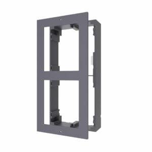 Panou frontal pentru 2 module de videointerfon modular Hikvision DS-KD-ACW2;