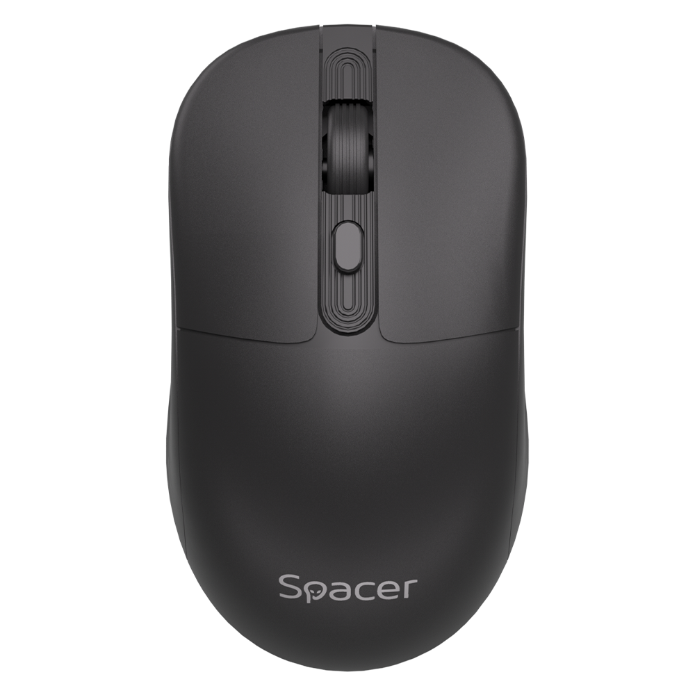 Mouse Spacer wireless, rezolutie 1600DPI, butoane/scroll 4/1,buton ON/OFF, click silentios