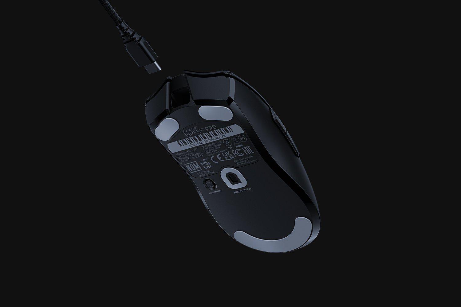 Mouse Razer Viper V2 Pro, Razer HyperSpeed Wireless, cu fir - imagine 3