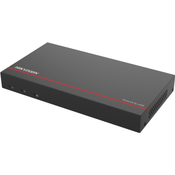 NVR Hikvision 8 canale PoE DS-E08NI-Q1/8P(SSD1T), 4-ch@1080p (25 fps), 1x