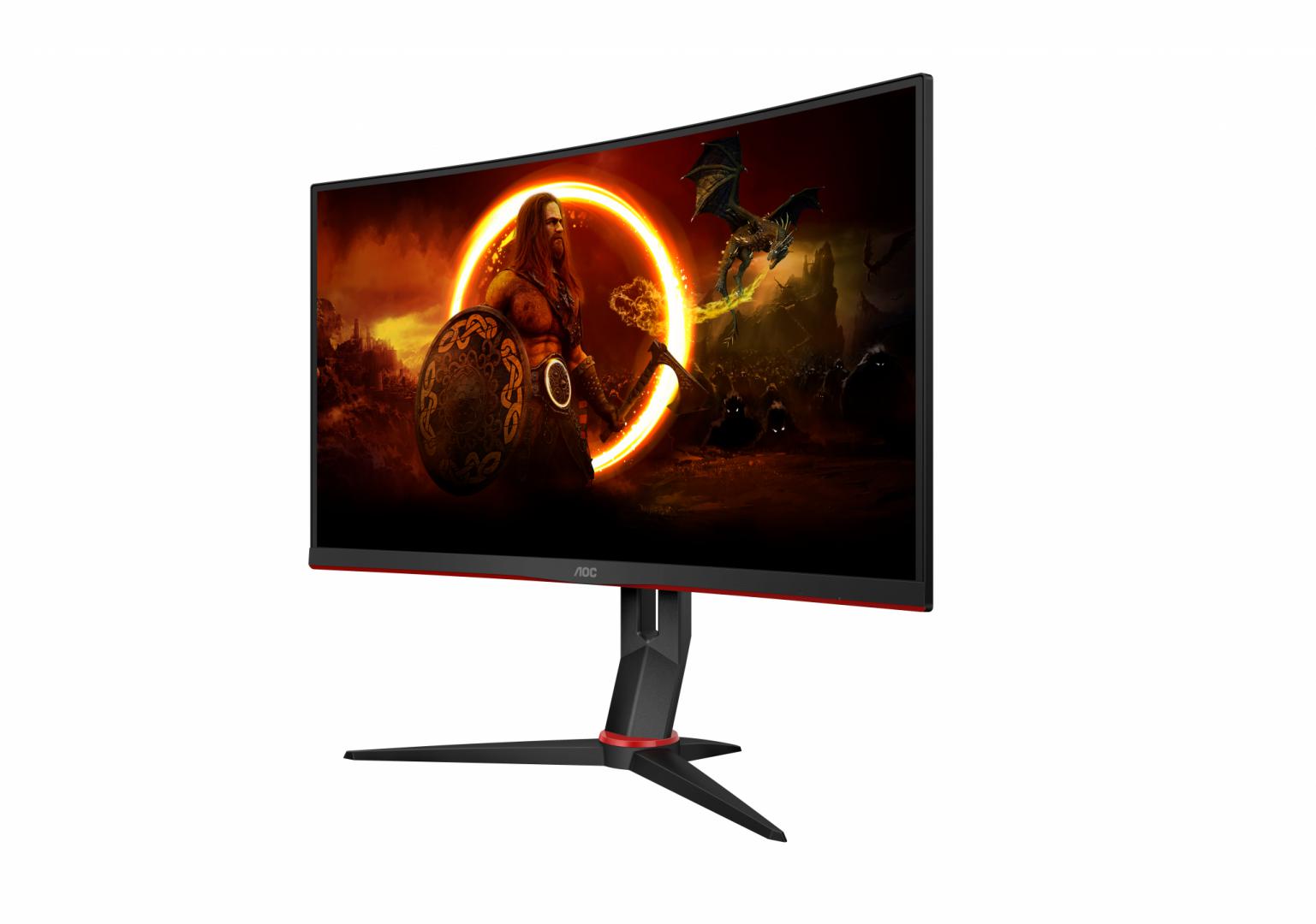 Monitor AOC 27" C27G2Z3/BK, Curvature: 1500R, Diagonal (inch): 27, Diagonal - imagine 5