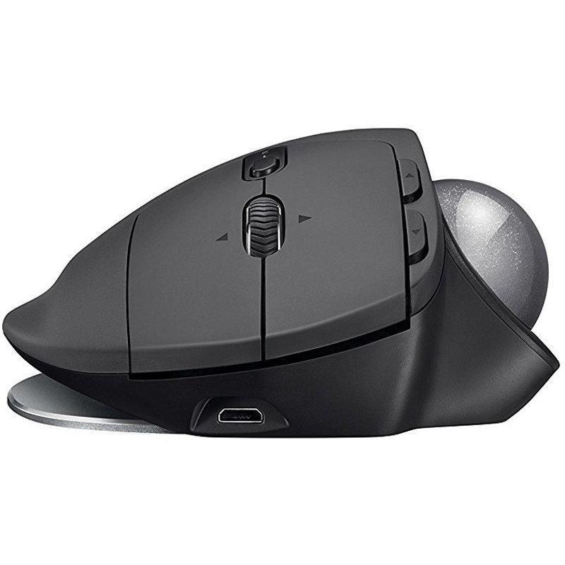 Mouse wireless Logitech MX Ergo Trackball, interfata USB, rezolutie 440 - imagine 3