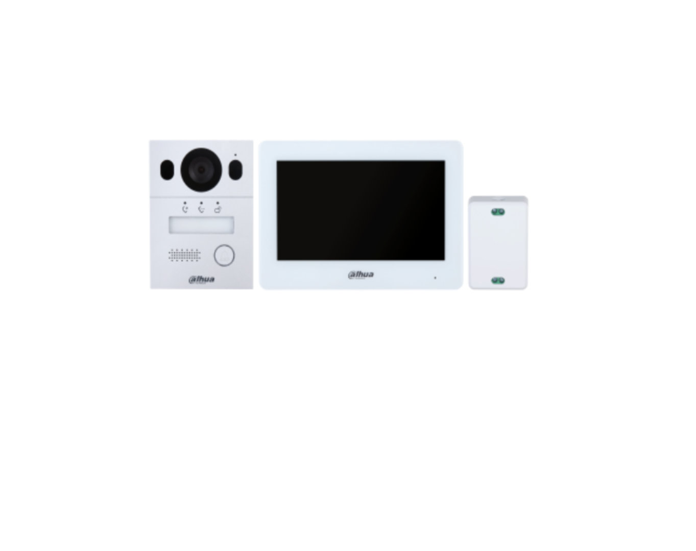 KIT Videointerfon KTX01(F) Monitor de interior hibrid Wi-Fi cu 2