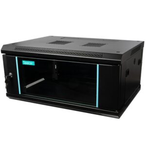 CABINET 19″ SPACER 4U 600x450mm, fixare pe perete, Flatpack (dezasamblat),