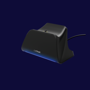 Incarcator pentru controller PS5 Trust GXT 255, material ABS, negru